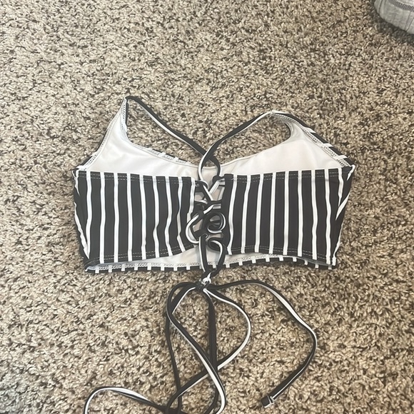 Striped Swimsuit Top - Picture 2 of 2